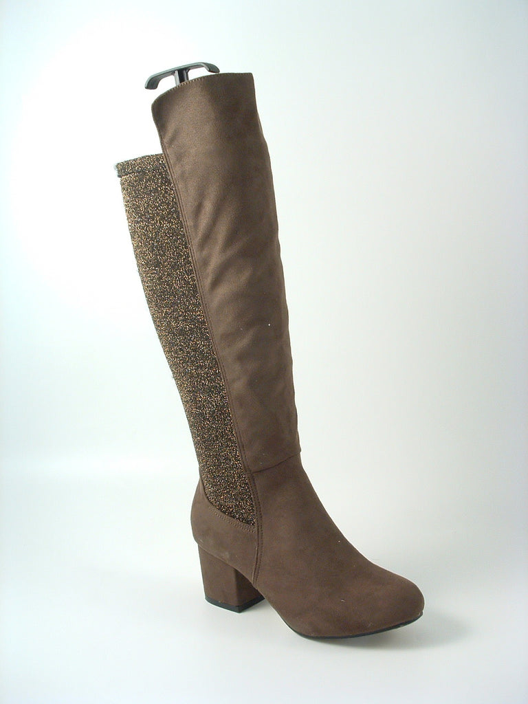 Divine  ‘Monty’ Fashion Boots Glitz Shoes