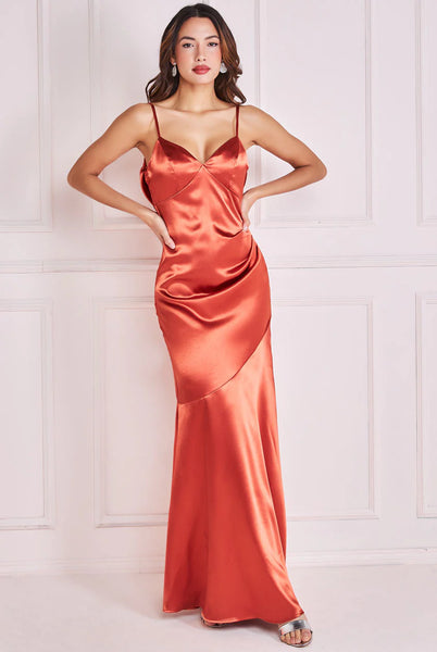 goddiva cowl back satin maxi dress product info and reviews – Tradegala pinkred it sits close through Age:1-2 Sherri Hill 55677 4