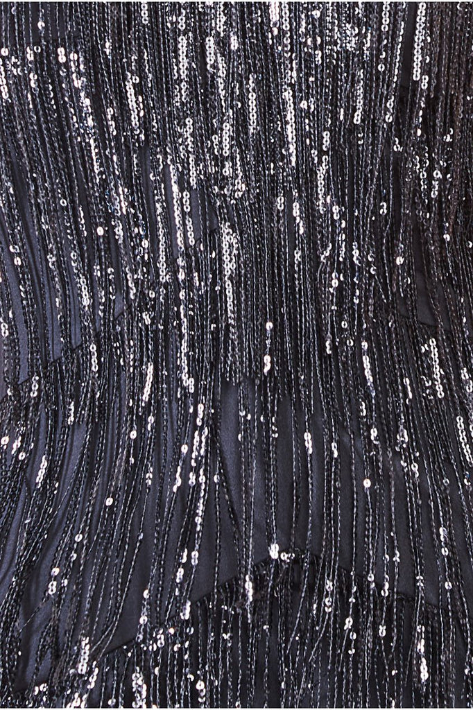 Sequin Tassel Flapper Midi Goddiva
