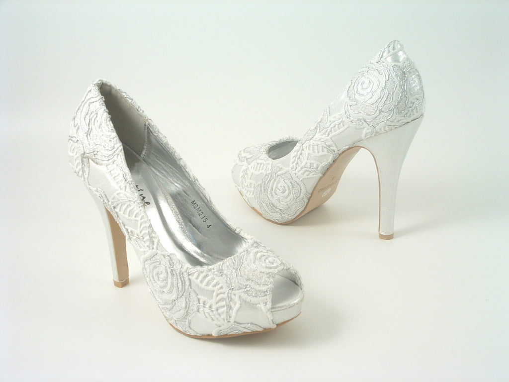 Sabatine MSM 215 Coco Peep Toe Platform Shoes Glitz Shoes