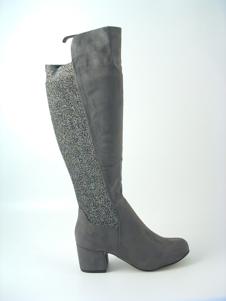 Divine  ‘Monty’ Fashion Boots Glitz Shoes
