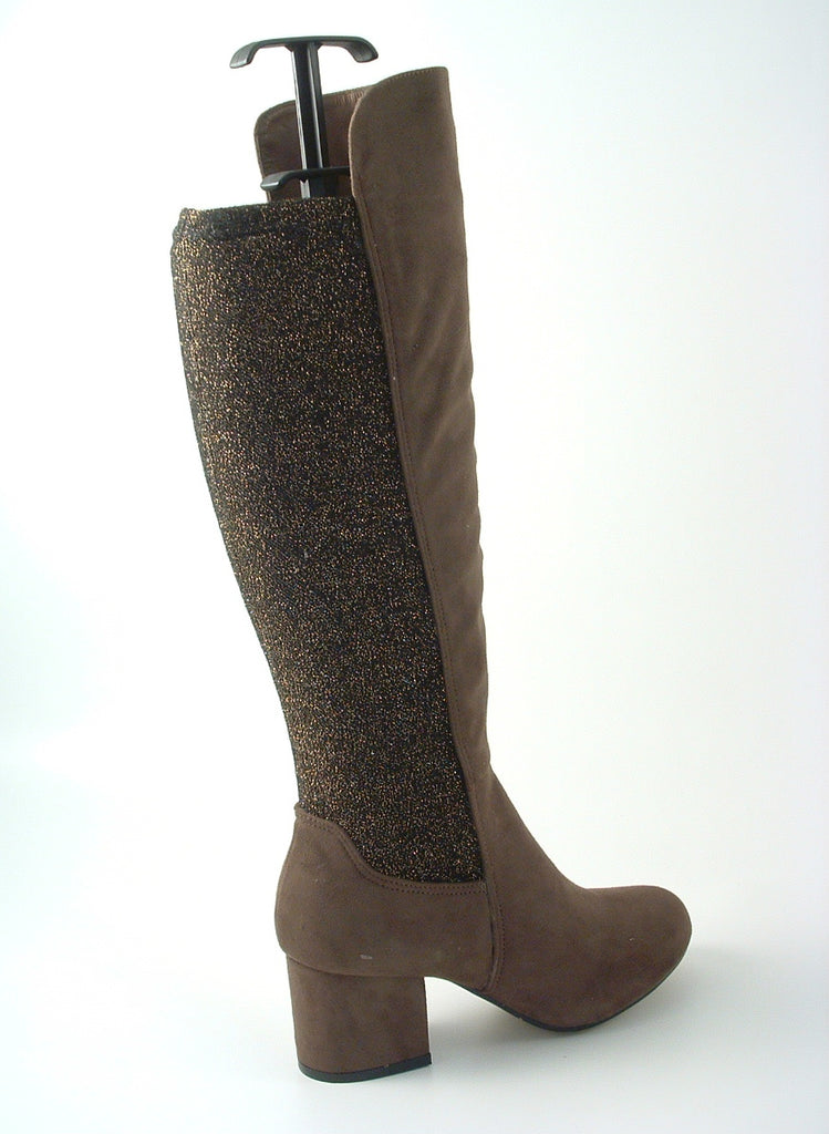 Divine  ‘Monty’ Fashion Boots Glitz Shoes