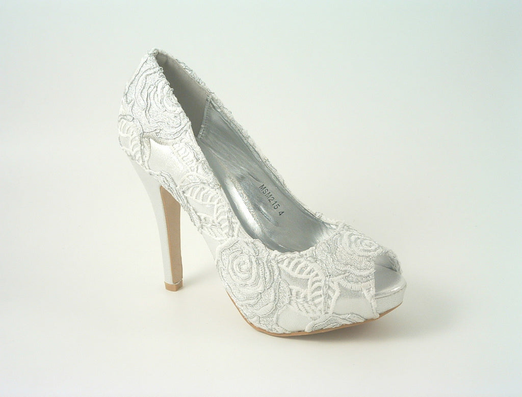 Sabatine MSM 215 Coco Peep Toe Platform Shoes Glitz Shoes