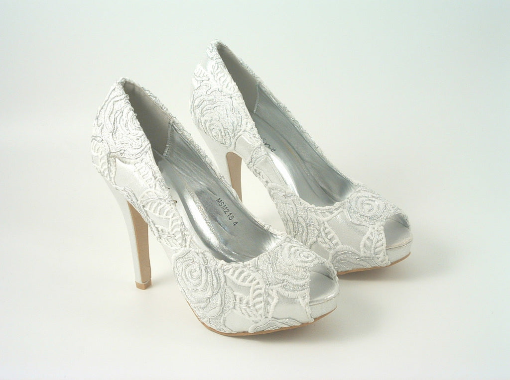 Sabatine MSM 215 Coco Peep Toe Platform Shoes Glitz Shoes