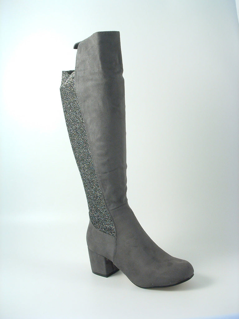 Divine  ‘Monty’ Fashion Boots Glitz Shoes
