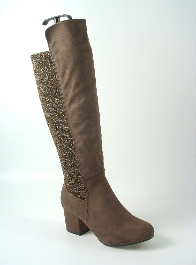 Divine  ‘Monty’ Fashion Boots Glitz Shoes