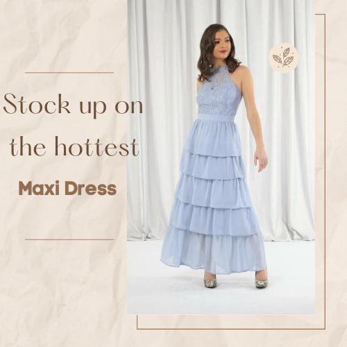 Stock up on the hottest wholesale maxi dresses!