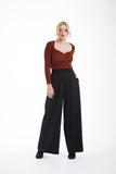 Double Second Lux Wide Leg Trousers