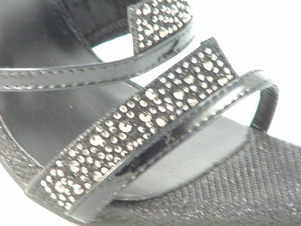 Glitz Shoes Divine Diamante Caged Strap Sandals Glitz Shoes