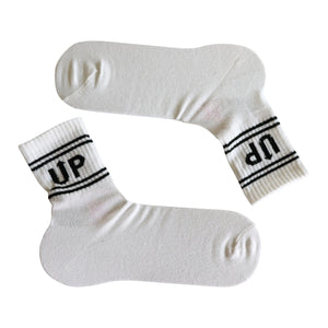 Louluu Women UP Design Tennis Ankle Socks I 4 packs Louluu