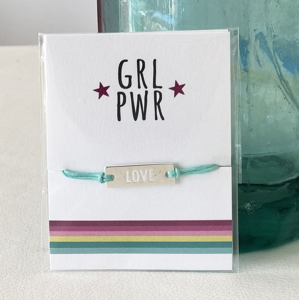 GRL PWR Coral and Mint