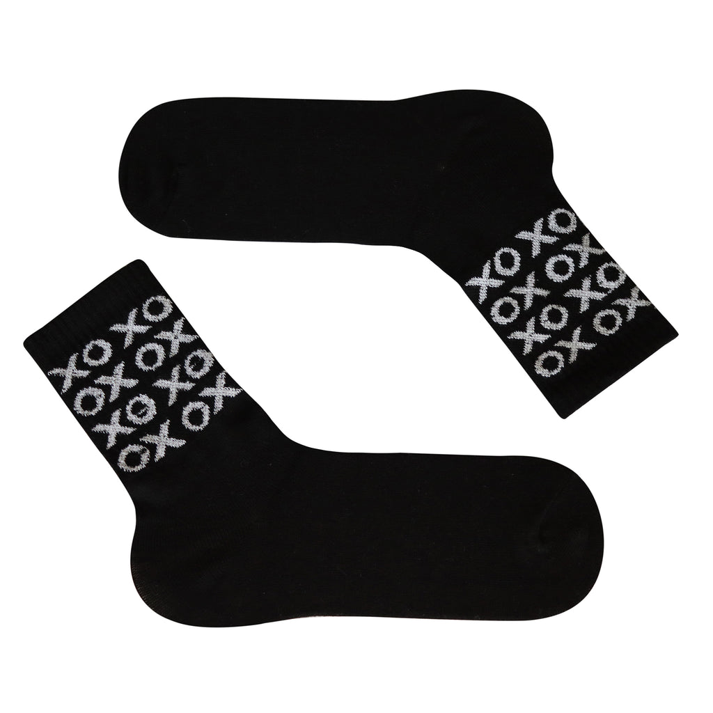 Louluu Women XOX Design Tennis Ankle Socks I 3 Pieces Louluu