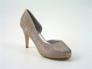 Glitz Shoes Sabatiné Mid Heel Peep Toe - 31438 Glitz Shoes