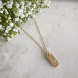 Wisteria London Charis Gold Coin Necklace