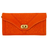 Berber Leather Leather Tri-fold Purse