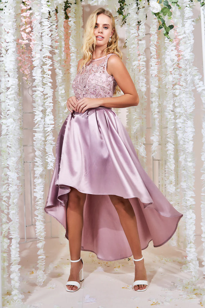 dip hem midi dress Duck Egg Halterneck Dipped Hem Midi Dress