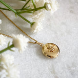 Wisteria London Gold Bee Locket