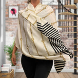 Fashion Tight Chain Patterned Fashion Shawls