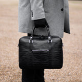 Alinari Firenze Vulcano Laptop Bag Crocco
