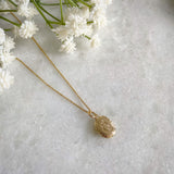 Wisteria London Tabitha Mini Gold Oval Locket